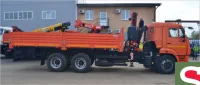 Бортовой Камаз 65115-42 с КМУ Fassi F175A.0.22, нижнее управление