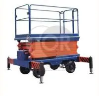 Подъемник ножничный передвижной модели SJY 500 кг 11 м